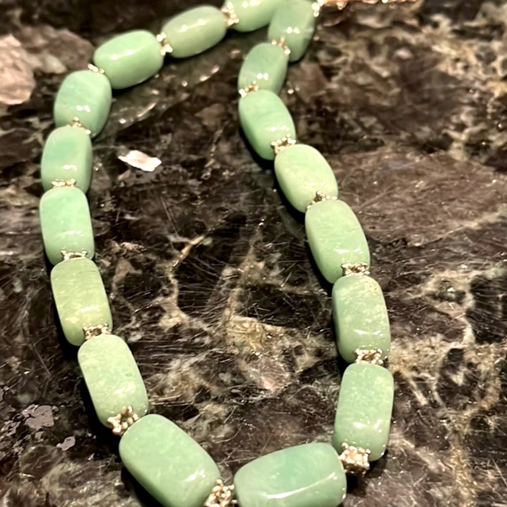Beautiful stone necklace